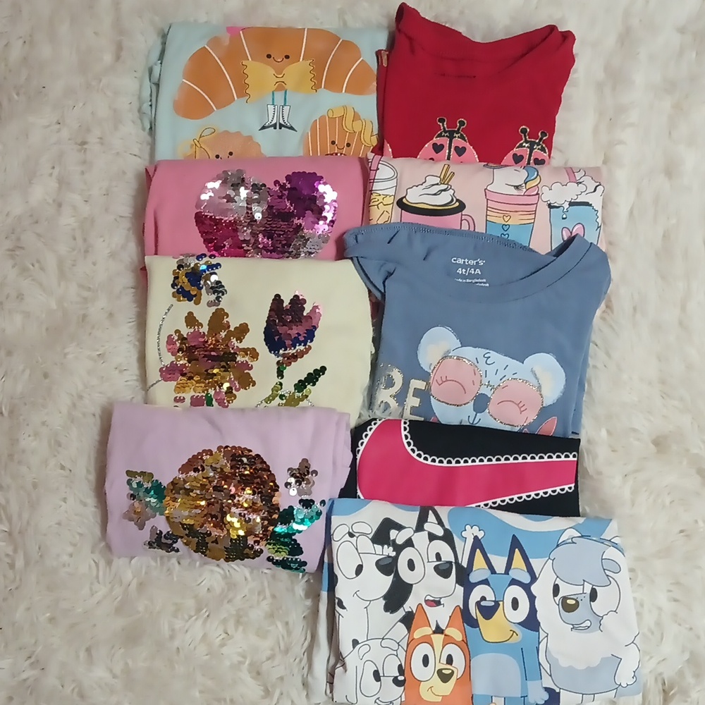 4T Tshirt Bundle 9 Pairs!!